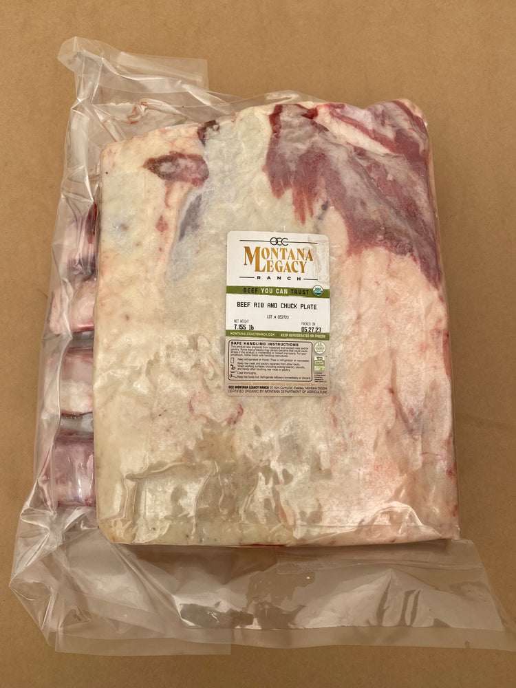 RIB AND CHUCK PLATE | 5-7 LB | Organic