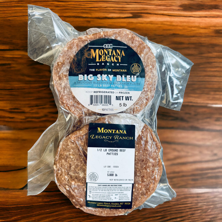 10-1/2 LB BEEF SEASONED PATTIES 5 LB