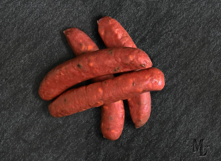 Salchicha ahumada/bratwurst Let 'Er Buck