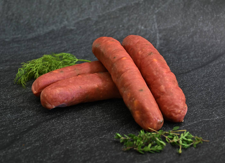 Salchicha ahumada/bratwurst Let 'Er Buck