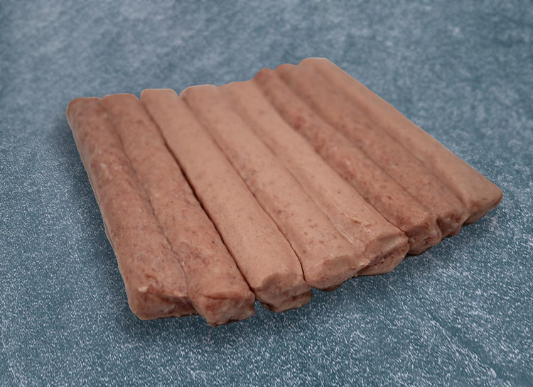 Enlaces de salchicha para desayuno con cerdo ranchero