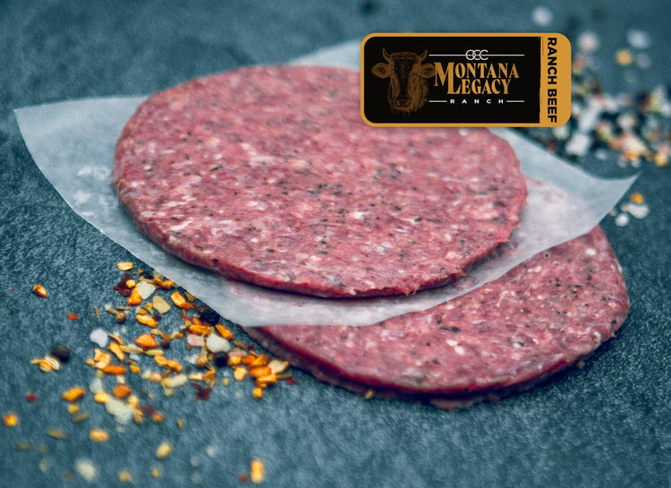 Parmesano Powder River 2 X 4 oz. hamburguesa