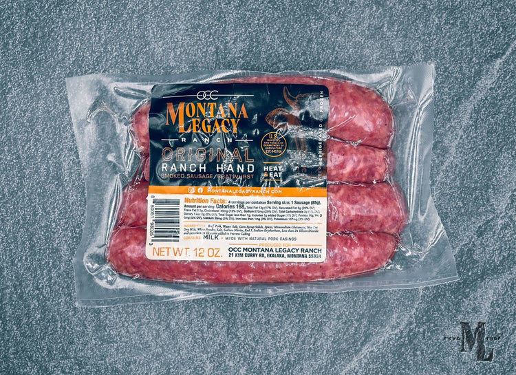 Salchicha/bratwurst ahumada a mano Ranch original