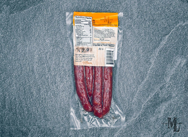 12 Pack | Saddle Up Honey Beef Jerky Sticks | 4 oz/pack