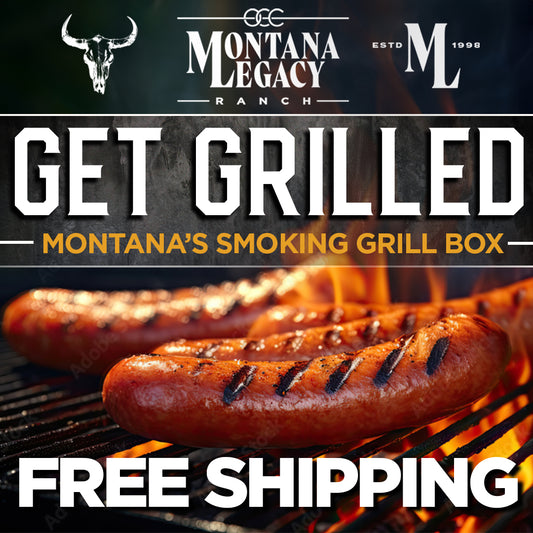 GET GRILLED | Montana's Smoking Grill Box | $99 + FREE SHIPPING