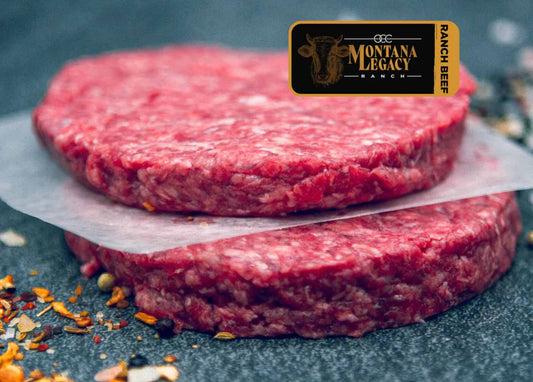 10-1/2 LB BEEF SEASONED PATTIES 5 LB