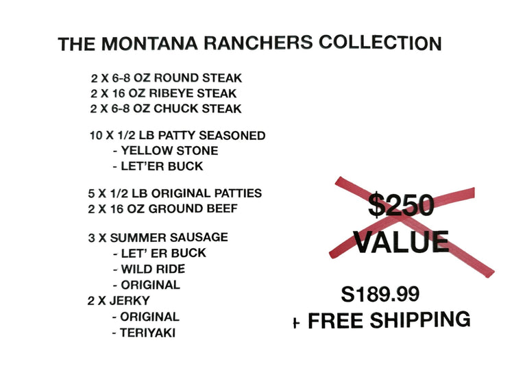 The Montana Ranchers Collection | Free Shipping