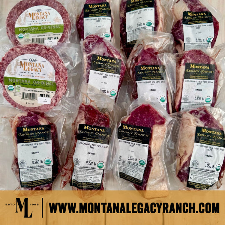 ALL ORGANIC NY STRIP BUNDLE | $175 & FREE SHIPPING