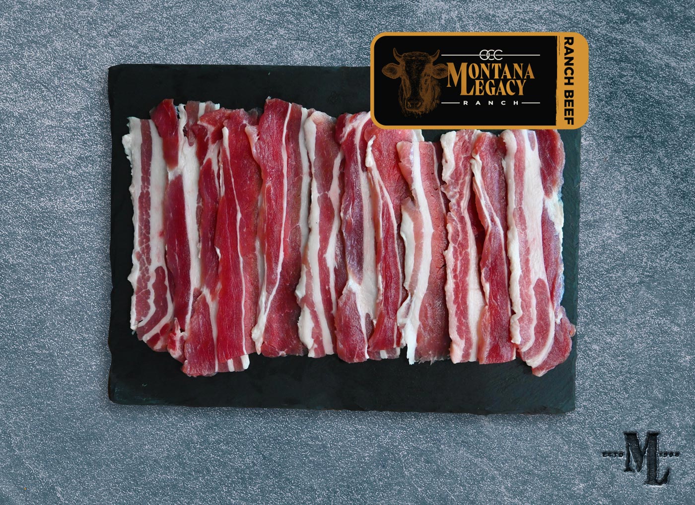 Ranch Pork Bacon - 8 oz