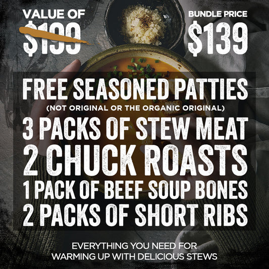 Sweater Weather Stew Pack | $139 | FREE SHIPPING & FREE PATTIES