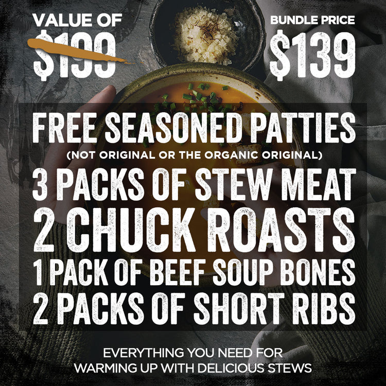 Sweater Weather Stew Pack | $139 | FREE SHIPPING & FREE PATTIES