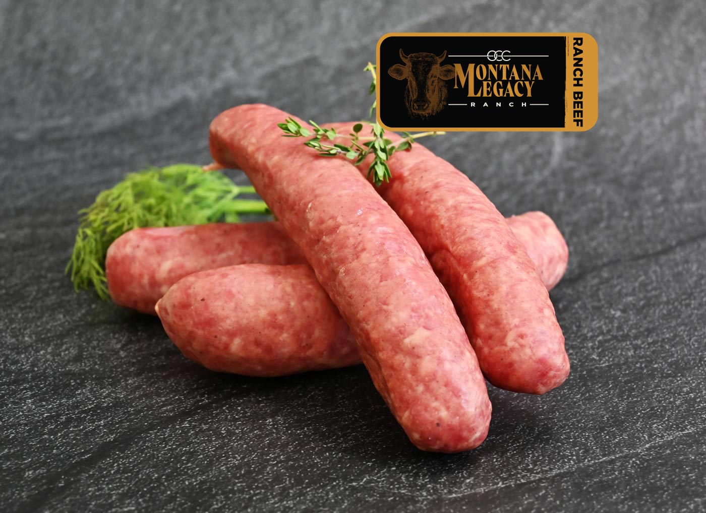 12 Pack | Original Ranch Hand Smoked Sausage/Bratwurst | 12 oz