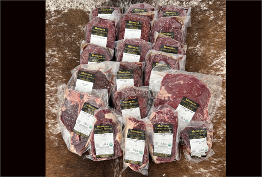 Montana Steak, Ribs & Ground Beef - All Organic