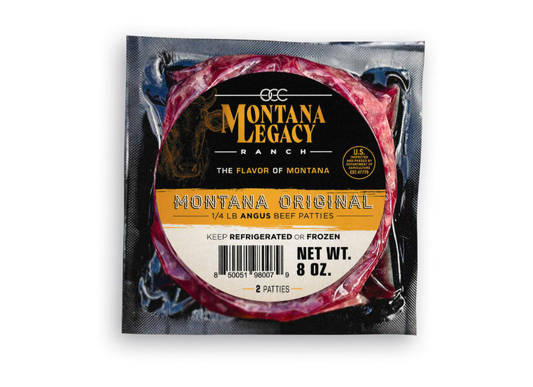 Montana Original 2 X 4 oz. Burger Patty - 8 oz