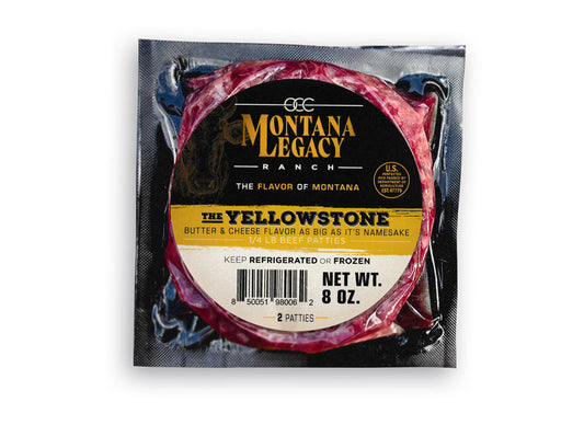The Yellowstone 2 X 4 oz. Burger Patty - 8 oz