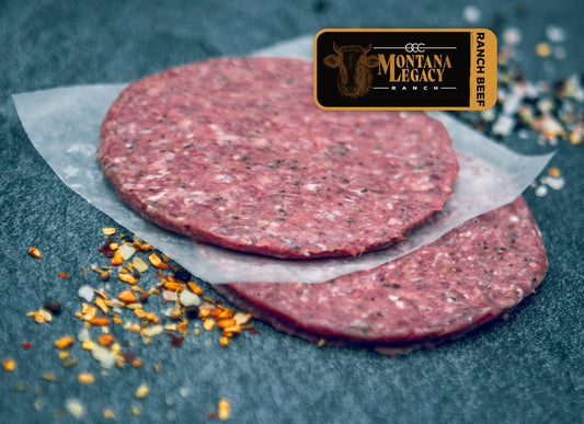Parmesano Powder River 2 X 4 oz. hamburguesa