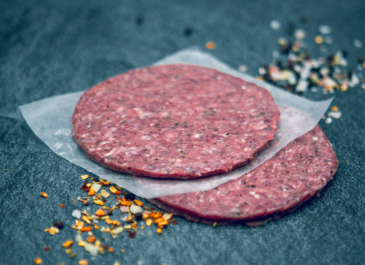 Parmesano Powder River 2 X 4 oz. hamburguesa