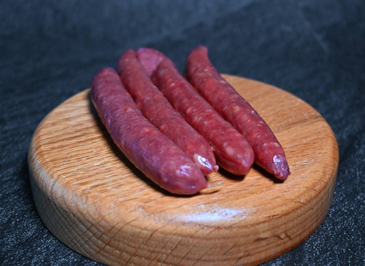Palitos de cecina de res con miel y ensillado
